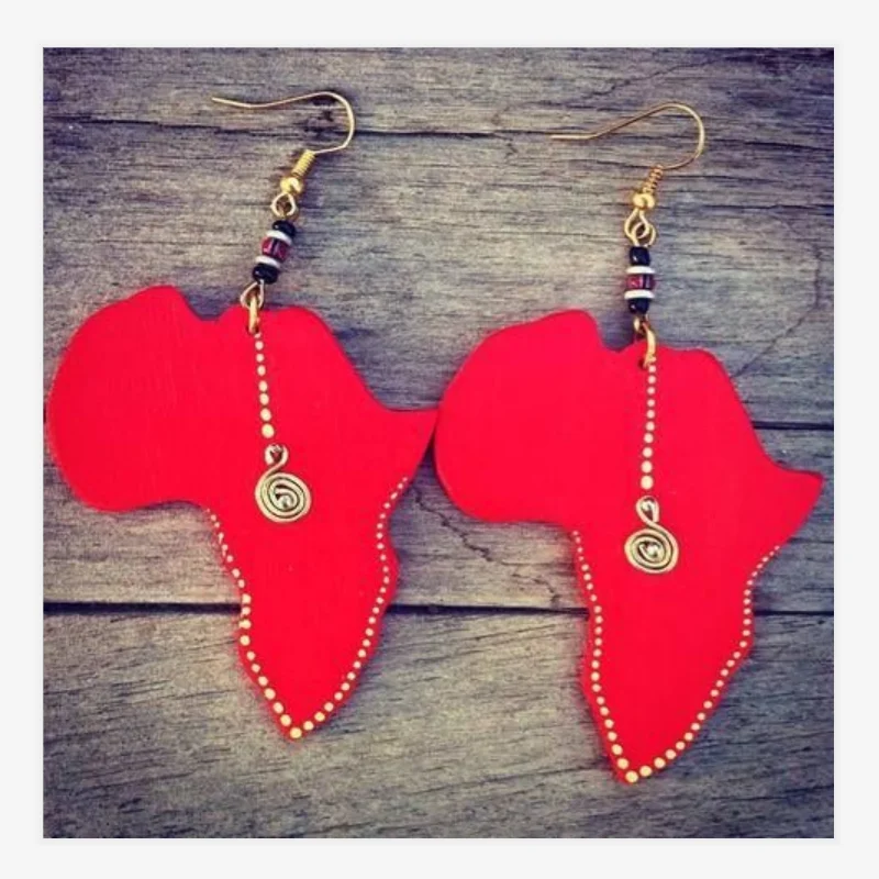 Y128 изысканные серьги скрапбукинг деревянная форма вырезанные рукоделия ручной