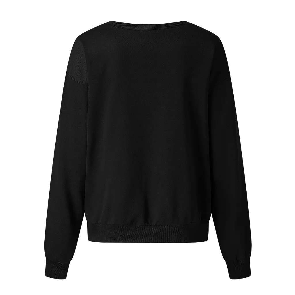 

Winter Clothes Femme Vetement Sweatshirt Women's Print Long-sleeved Sweatshirt Casual Blouse Pullover