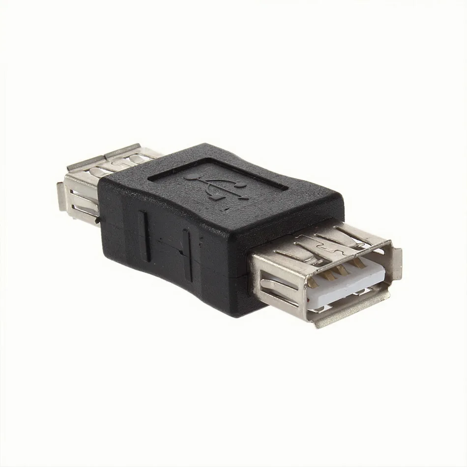 

In stock! USB 2.0 Type A Female to A Female Coupler Adapter Connector F/F Converter Brand Newest Wholesale