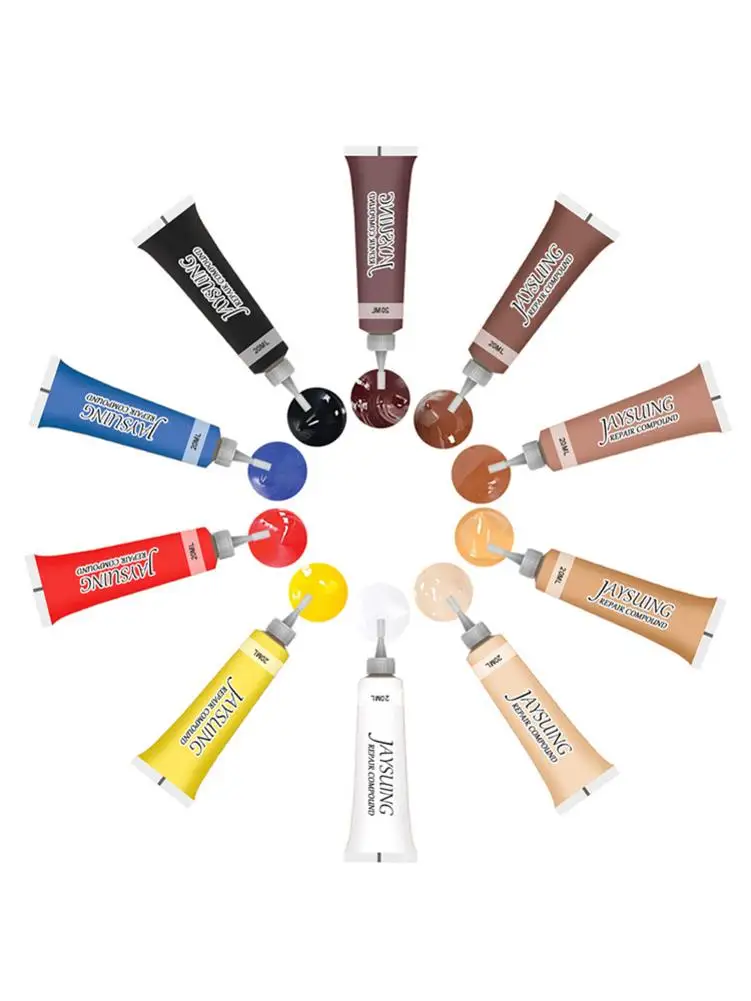 Набор для ремонта кожи гель салона автомобиля жидкая кожа полировка пластика