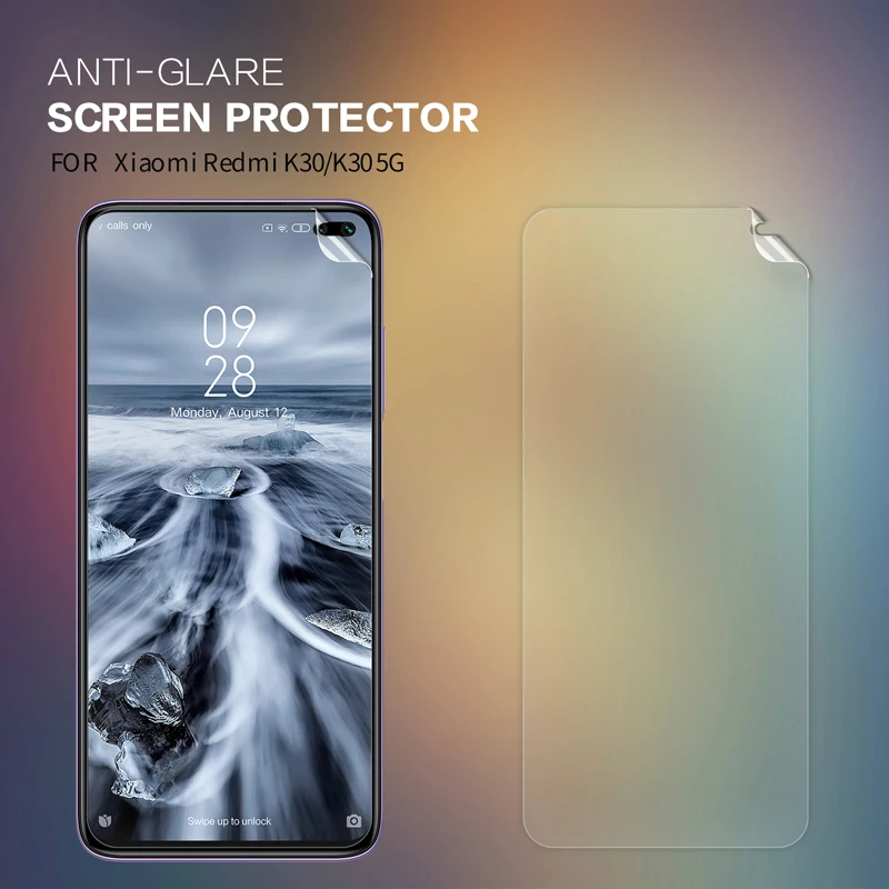 Защита экрана для Xiaomi Redmi K30 NILLKIN Матовая Антибликовая Защитная пленка K30|Защитные