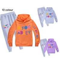 a for adley nft baby long sleeve hoodies t shirt pants for girls winter set outfits 2pcs girls christmas clothes set