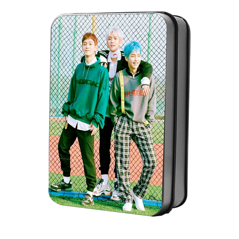 Kpop EXO CBX 2nd Мини альбом &ltЦветущий дней&gt Polaroid фото ЛОМО карта K POP вентиляторы