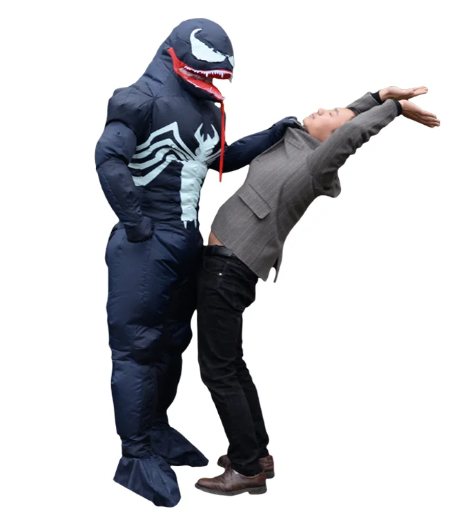 Надувной костюм Веном для взрослых на Хэллоуин женщин и мужчин карнававечерние