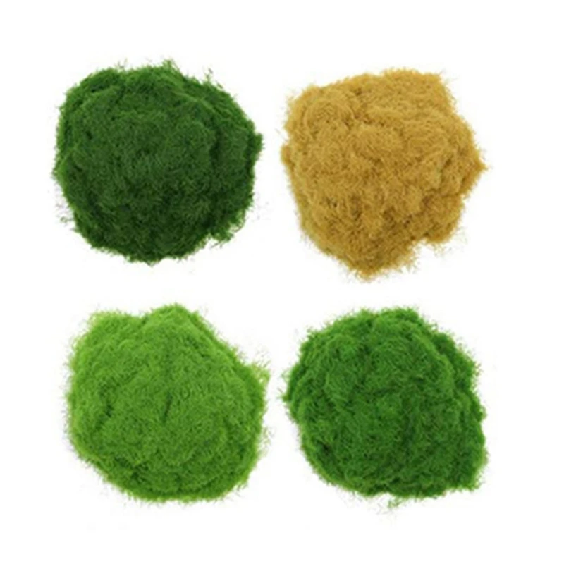 Статическая трава Миниатюрная модель сцены искусственный песок стол