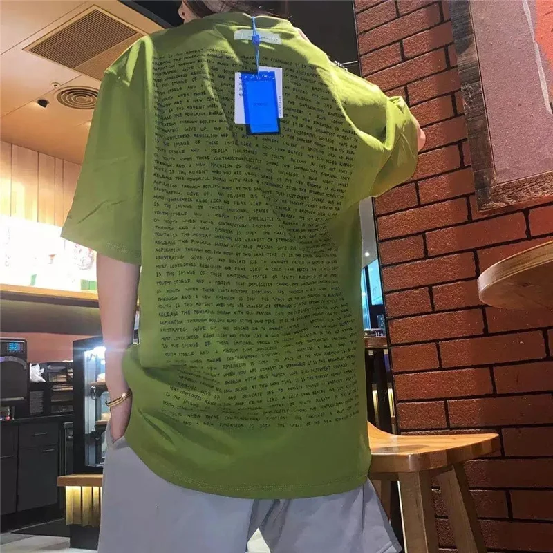 

Spring And Autumn Men's And Women's Fashion Graffiti Printing High Quality 1:1 Ader Error Casual Short Sleeve T-Shirt S M L