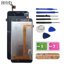 Mobile LCD Display Touch Screen For Homtom HT16 LCDS Screen Display Repair Digitizer Panel For Homtom HT16 Phone Repair Tools