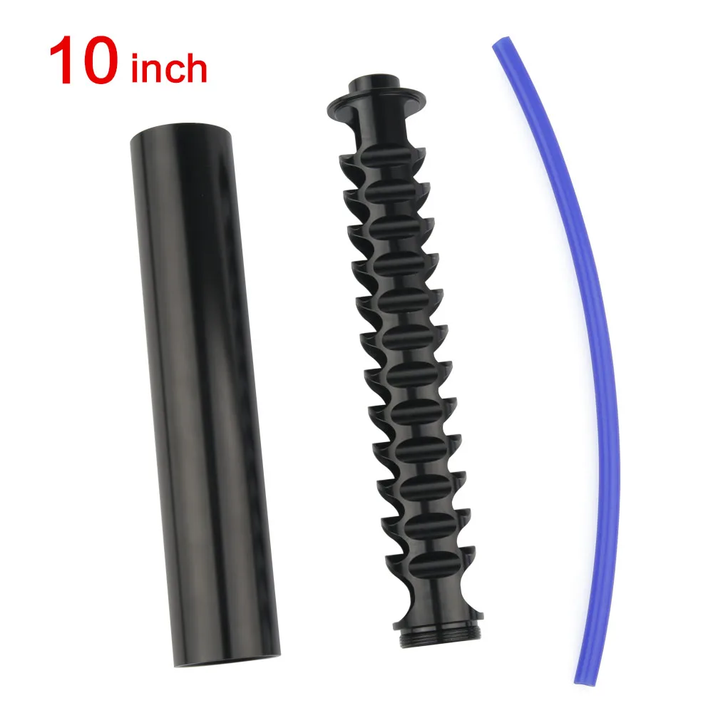 10-дюймовый Удлинительный спиральный алюминиевый топливный фильтр 1/2-28 или 5/8-24