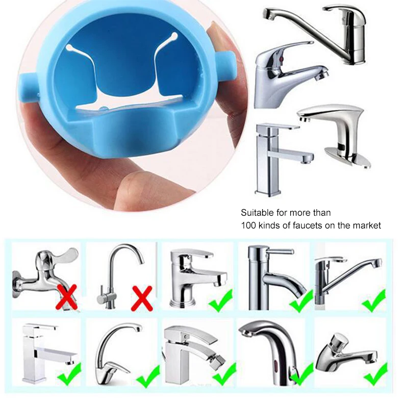 1pcc высокоэластичный силиконовый удлинитель водяного крана раковина для детей