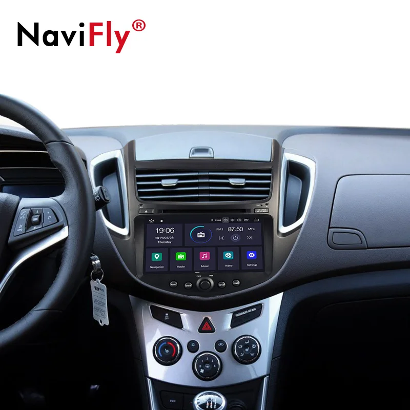 NaviFly 8inch Android 9.0 Car DVD Player For Chevrolet Tracker/Holden Trax 2013 - 2017 Multimedia GPS navi WIFI SD Map card | Автомобили и