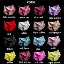 Sexy Summer Style Fashion Women's Panties Ice Silk Cool Refreshing Seamless Underwear Triangle Big Yards Female Briefs lingerie (3)