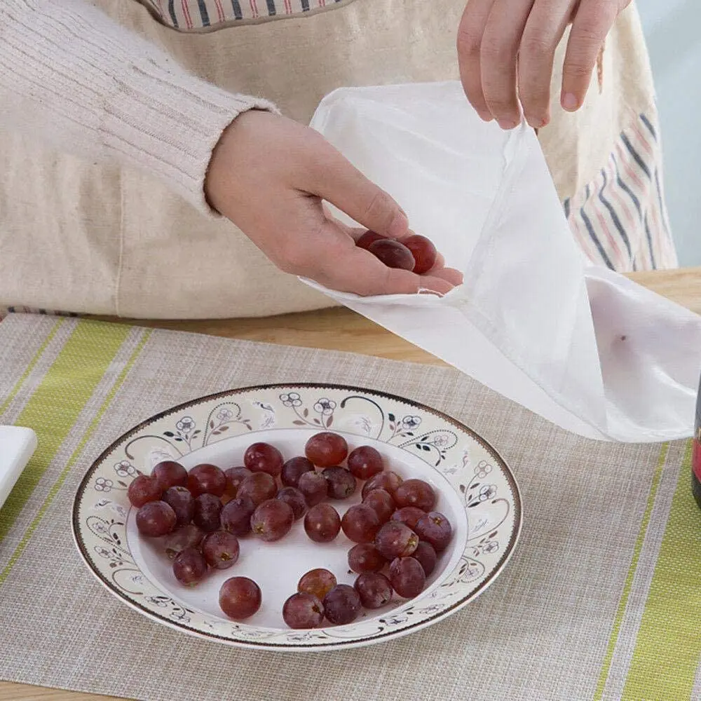 2 шт. пакетиков для молока и орехов дождя многоразовый пищевой нейлоновый пакет