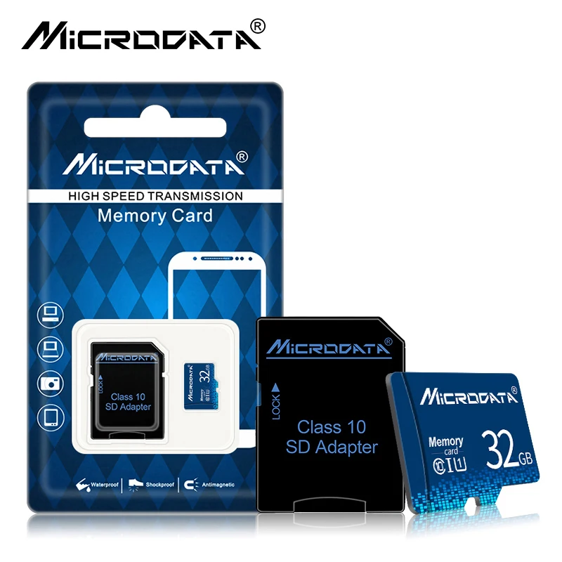 Красная карта Micro SD TF Class10 64 ГБ 128 32 16 карты памяти для телефона планшета|Карты