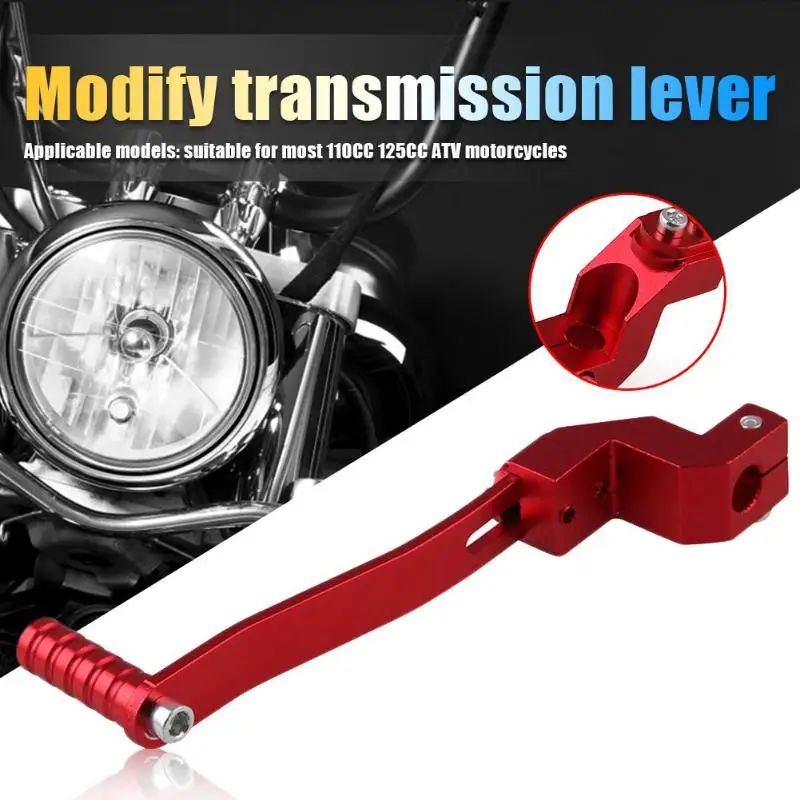 Рычаг переключения передач мотоцикла из алюминиевого сплава для 110cc 125cc ATV Dirt Pit Bike