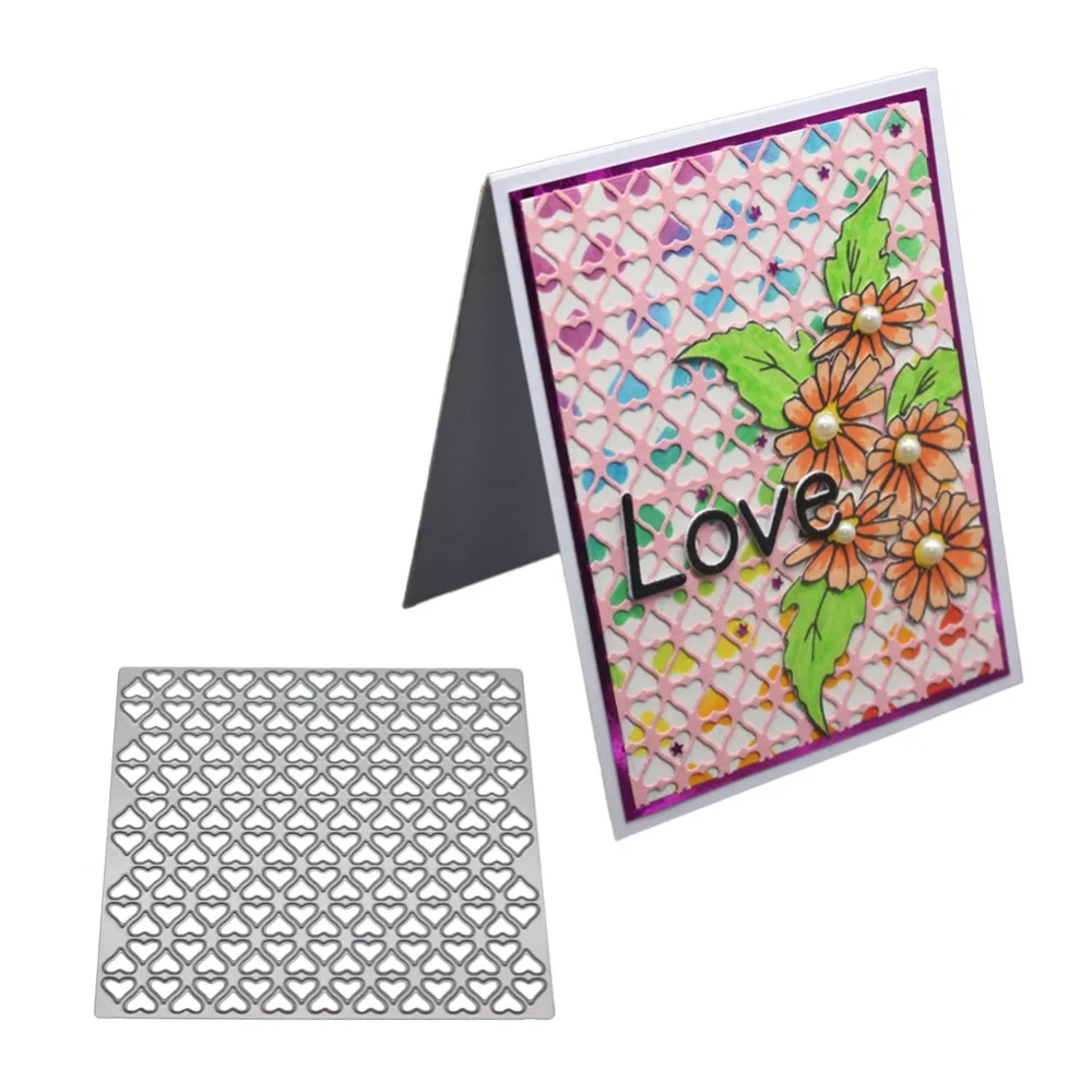 

Rectangle Background Cutting Dies Metal Stencils for DIY Scrapbooking Stamp/photos Album Decorative Embossing New Dies for 2019