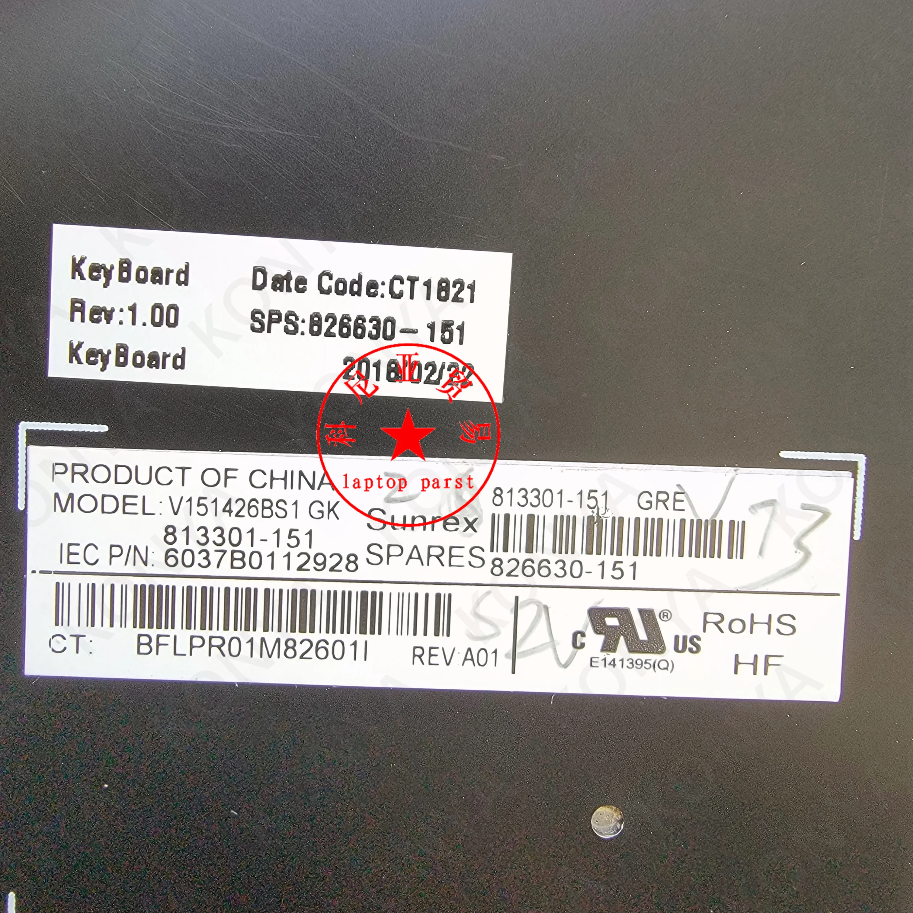 Новая Оригинальная клавиатура для ноутбука HP EliteBook 720 725 820 G3 G4 826630-151 826631-151 826631-BA1