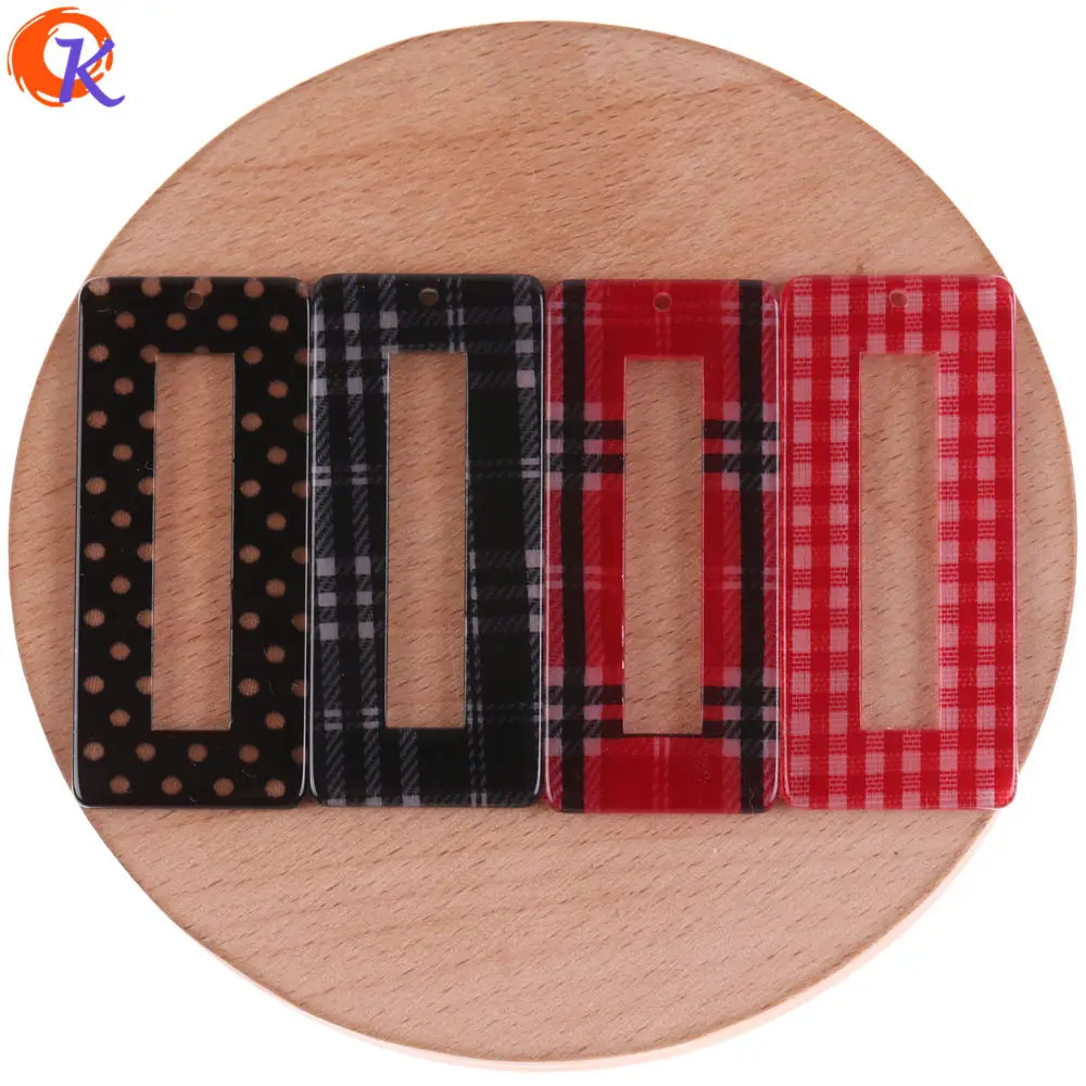 

Cordial Design 22x50MM 100Pcs Jewelry Making/DIY Jewelry Parts/Leopard Print Effect/Rectangle Shape/Hand Made/Earring Findings