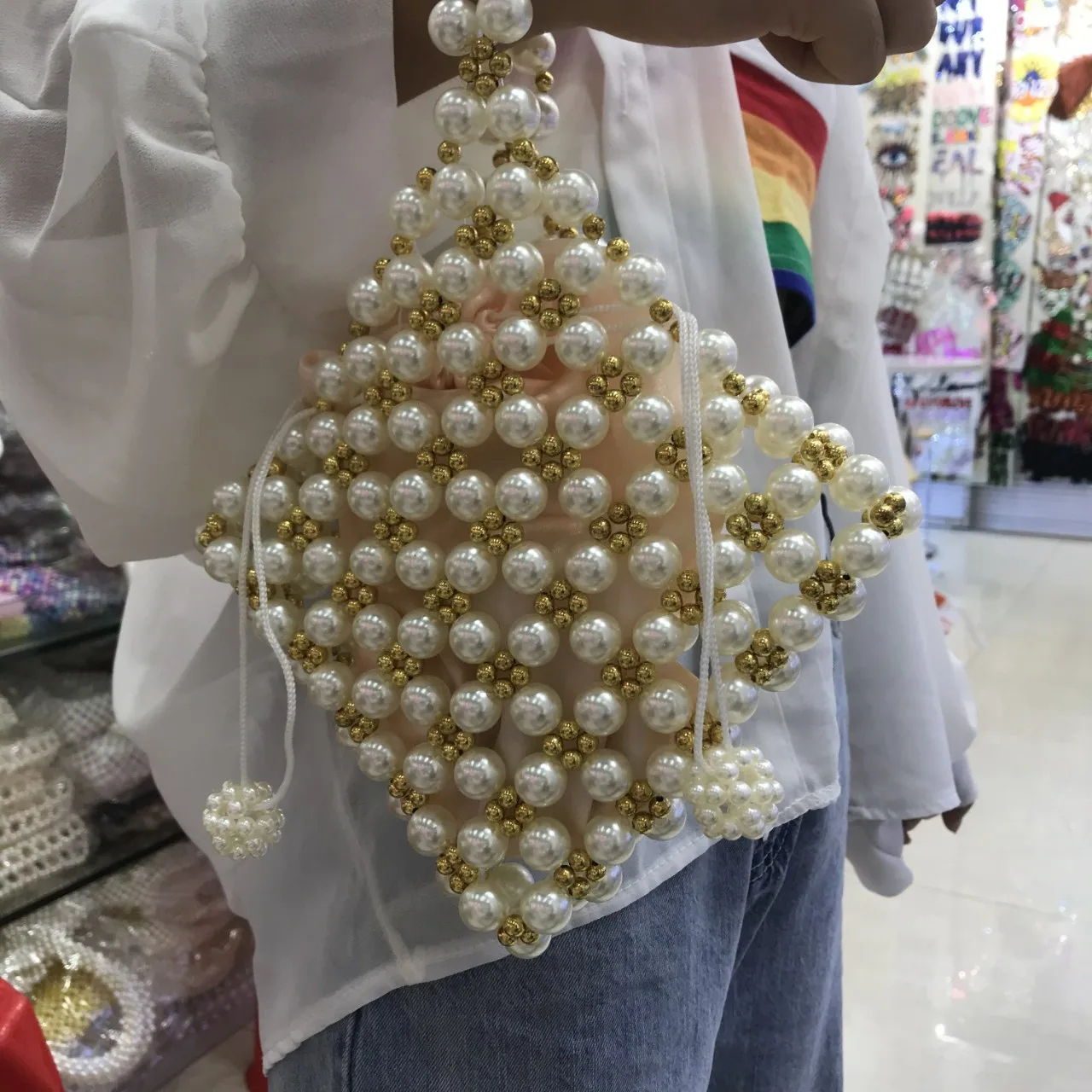 Роскошные брендовые дизайнерские сумки призматический квадратный жемчуг