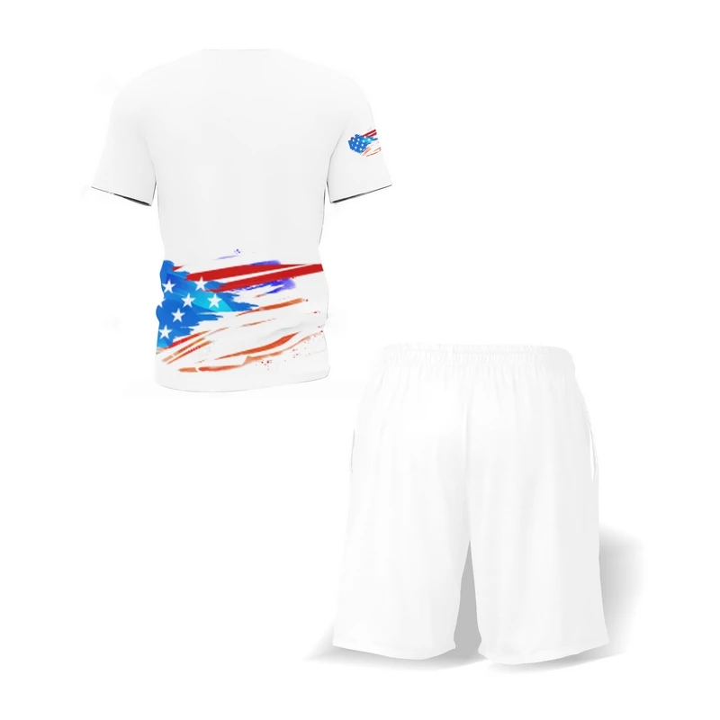 

2021men's T-shirt Set Casual Shorts Interesting Summer Two-piece Fashion T-shirt Sports Shirt Fashion Men's T-shirts Suit S-5xl