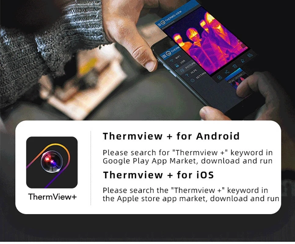 

CEM DT-870Y Handheld Infrared Thermal Imager HD High Accuracy Thermal Camera Thermometer Live Display Alarm 50Hz Bluetooth