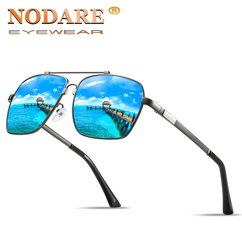 

Classic polarized sunglasses men women luxury pilot lens mirror outdoor driving uv400 male sunglasses shades okulary gafas hombr