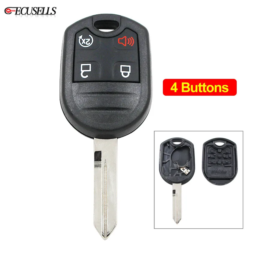 3+1/4 Button Remote Key Shell Case CWTWB1U793 for Ford Explorer 2011 - 2015 F-Series 150 250 350 450 550 Super Duty 2016 купить по