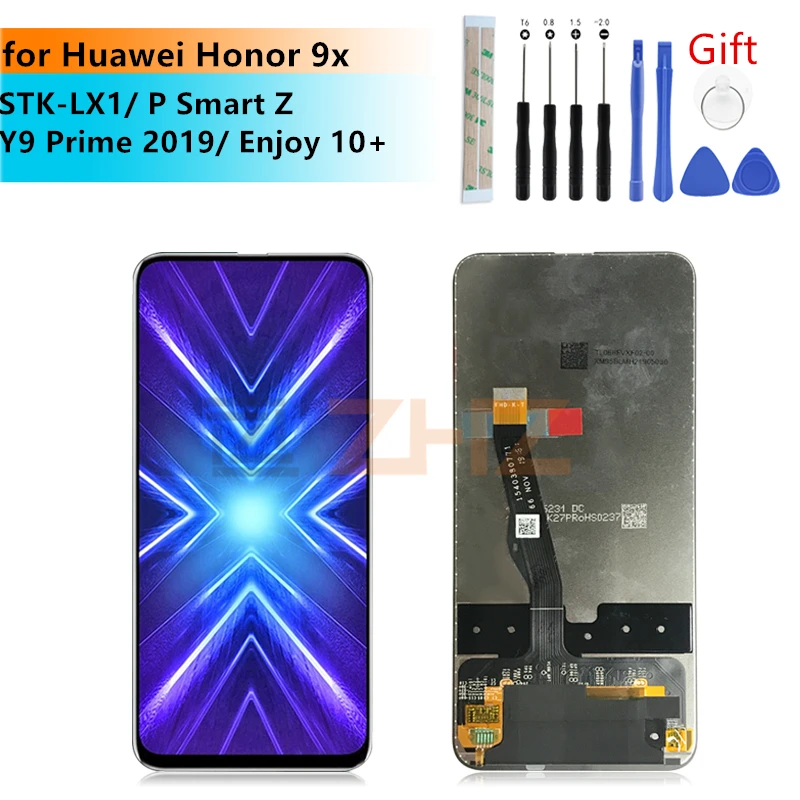 Сменный сенсорный ЖК экран для Huawei Honor 9X Y9 Prime 2019 10 +|Экраны мобильных телефонов| |