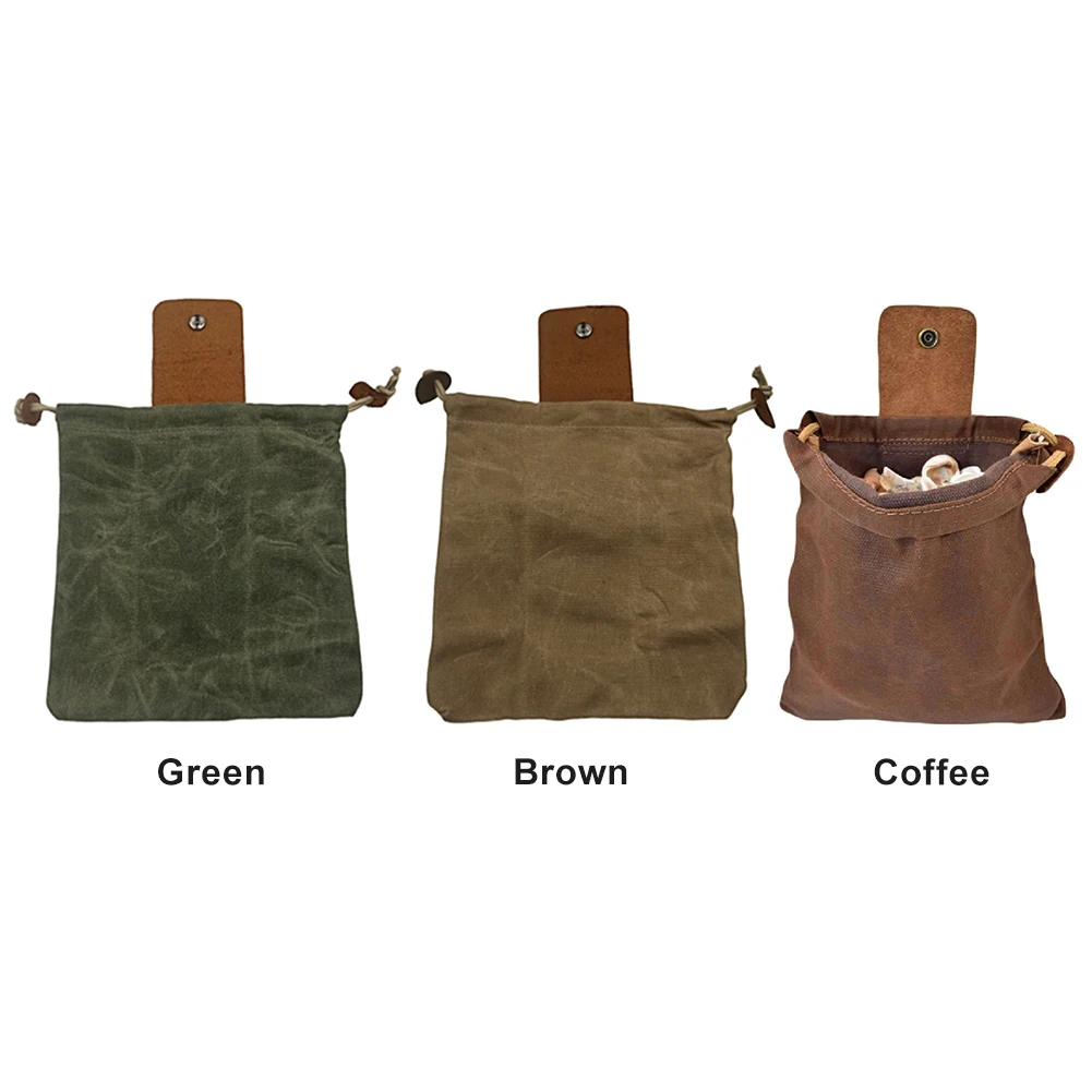 

Fruit Picker Bag Buckle Storage Pouch Canvas Farmhouse Hanging Outdoor Camping Drawstring Garden Tools Accessories Waist