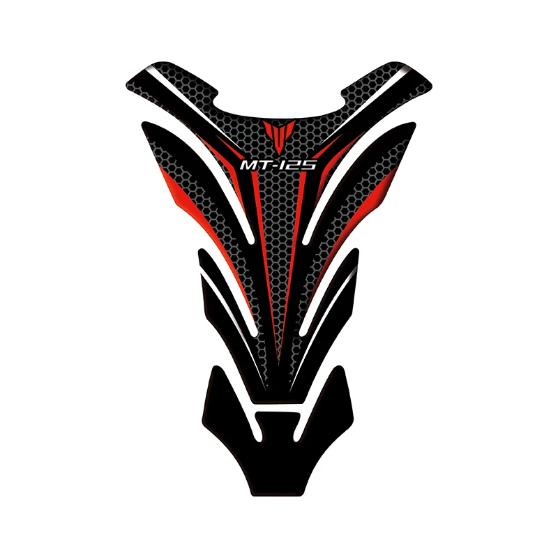 3D Motorcycle Tank Pad Protector Case for Yamaha MT125 MT-125 Decal Stickers | Автомобили и мотоциклы