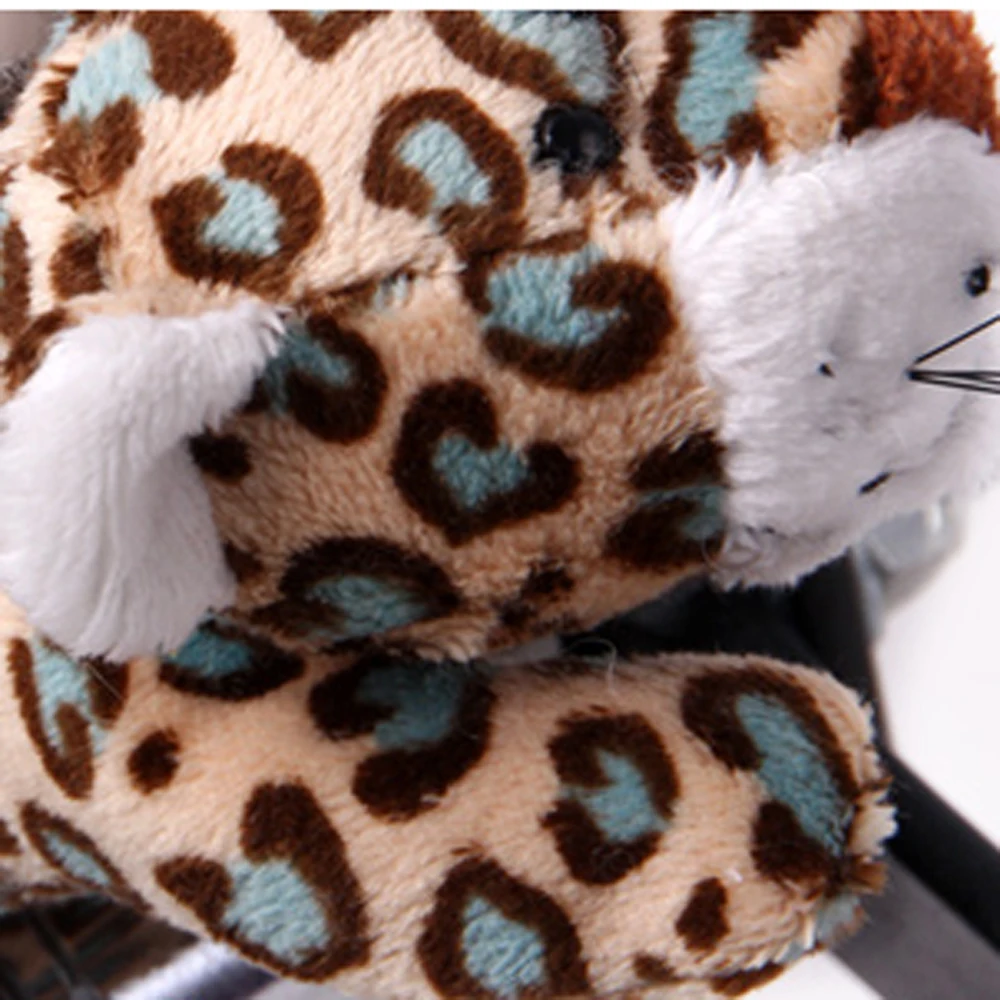 Классический Зеленый Леопард милые плюшевые игрушки на холодильник магнит