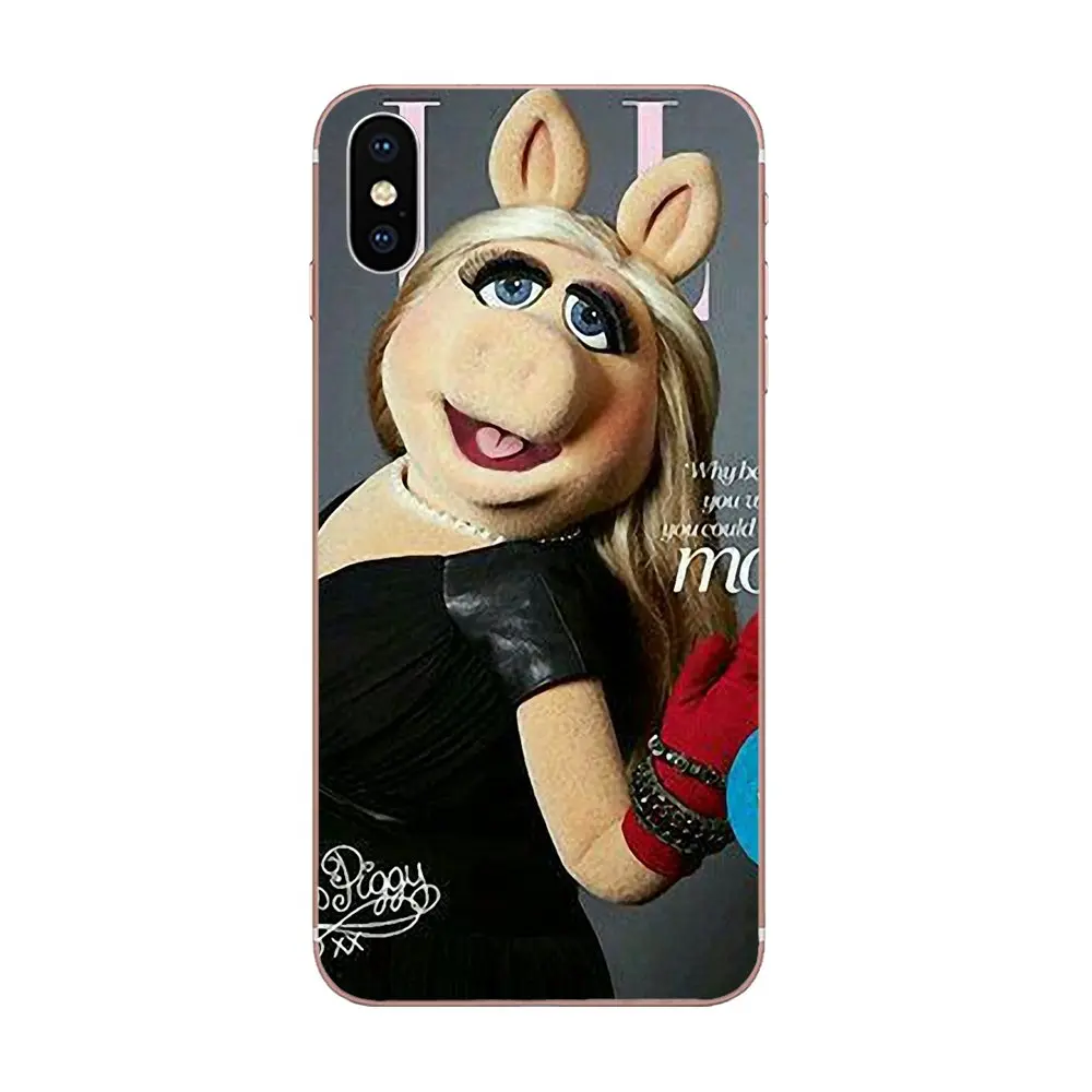 Маппет-шоу мисс со Свинкой из мягкого ТПУ с Новая мода для Huawei Honor 4C 5A 5C 5X6 6A 6X7 7A 7C 7X8