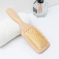 1pc denman wood hair brush comb healthy paddle cushion hair loss massage brush hairbrush comb scalp hair care healthy wood comb