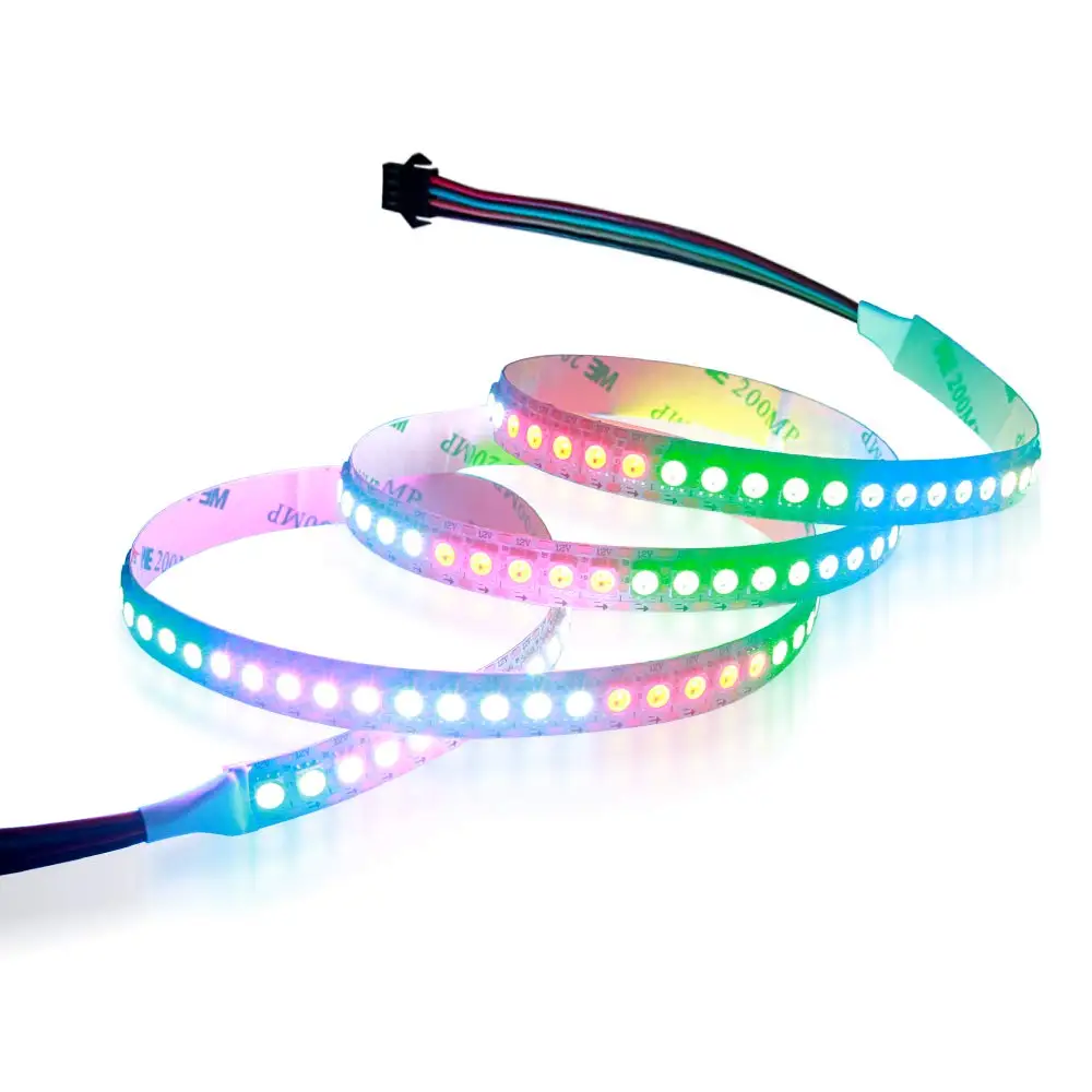 WS2815 12 В WS2812B RGB Адресуемая Светодиодная лента WS2813 светодиодная Пиксельная