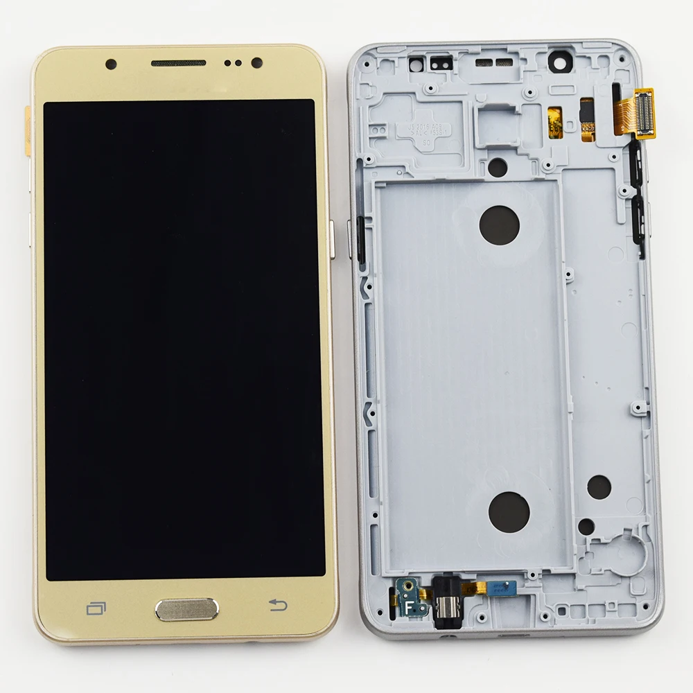 ЖК-дисплей для samsung Galaxy J5 J510 SM J510F J510FN J510M J510Y/DS+ кодирующий преобразователь сенсорного экрана в сборе