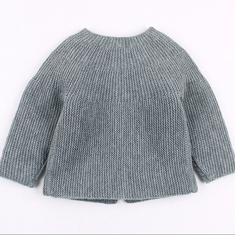 Sodawn Autumn Baby Girl Sweaters Kids Clothes Children Knitted Coat Toddler Costume Cute Soild Girl Cardigan Jacket