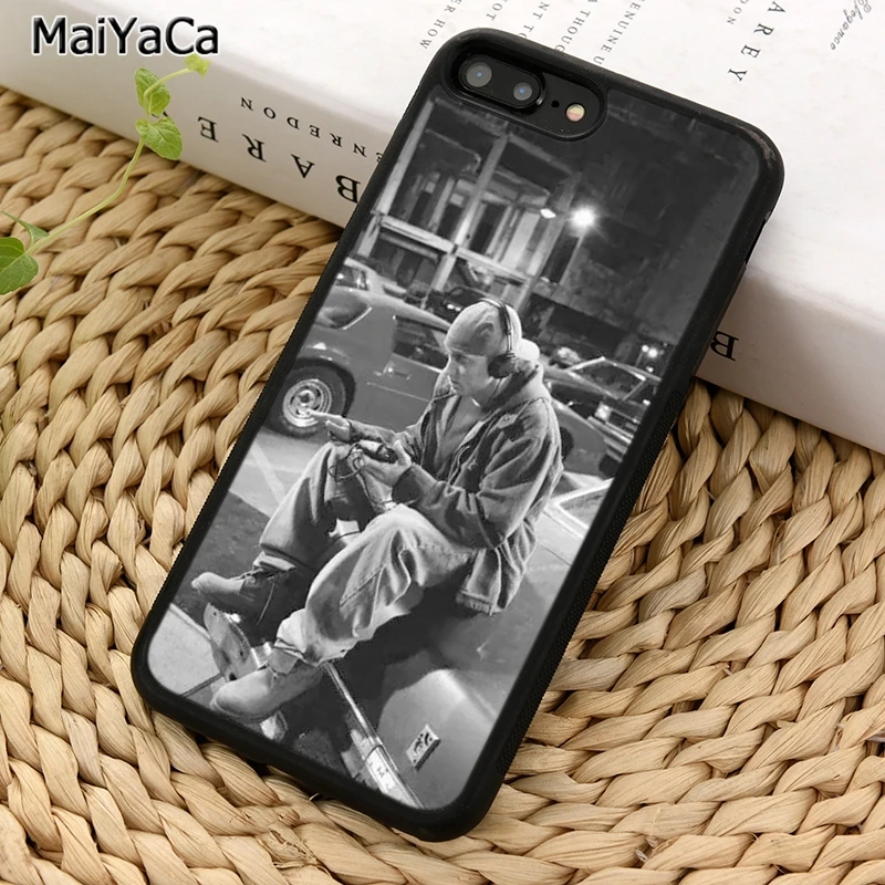 MaiYaCa Eminem Marshall Mathers тонкий теневый чехол для телефона iPhone X XR XS 11 12 Pro MAX 5 6 7 8 Plus Samsung