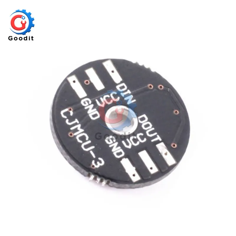 Светодиодный 3 битный кольцевой светильник RGB светодиодный WS2812 5050 со встроенными