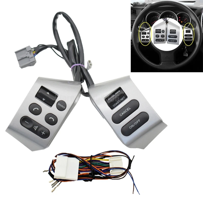 Car Steering Wheel Control Buttons Cruise Switch for Nissan LIVINA TIIDA SYLPHY 2007-2010 | Автомобили и мотоциклы