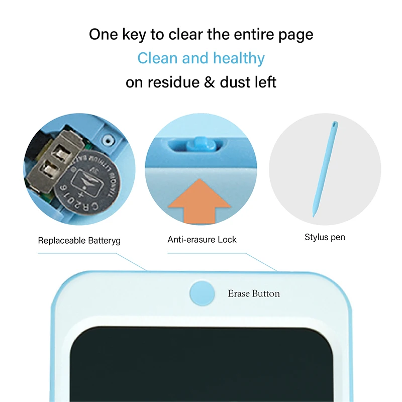 

Beiens Drawing Toys 8.5/10 Inch LCD Drawing Board Ultra-thin Writing Tablet Electronic Handwriting Pad Colorful Screen Board