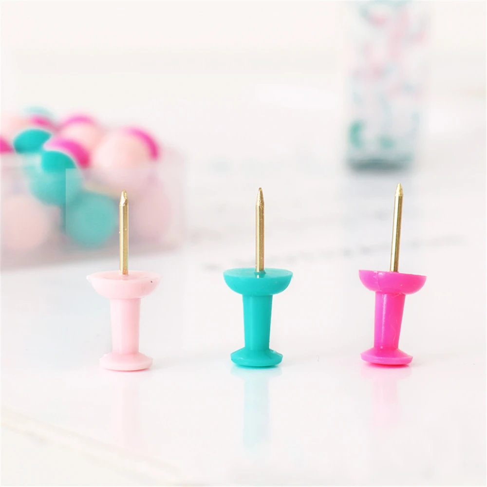 1 коробка креативные конфеты красочные карты тактики нажимные булавки стены