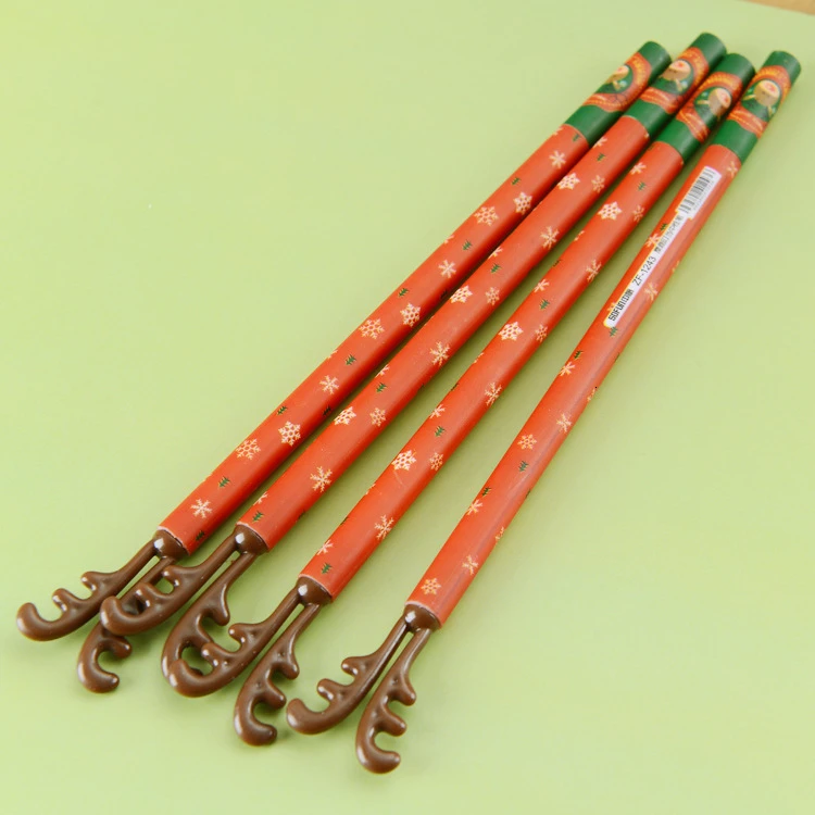 Эллен Брук 1 шт. симпатичная Рождественская тема лось рог 0 38 мм гелевая