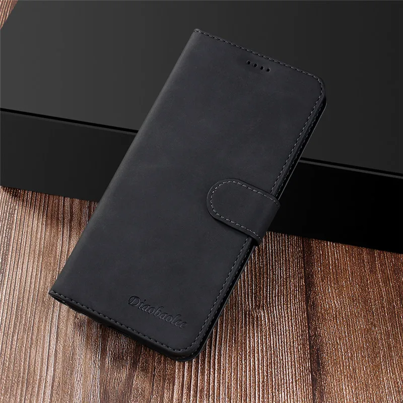 Чехол-книжка для samsung Galaxy S10, чехол-кошелек для телефона samsung Galaxy S10 Plus, чехол-бумажник для Galaxy S10E S10 5G - Цвет: Black