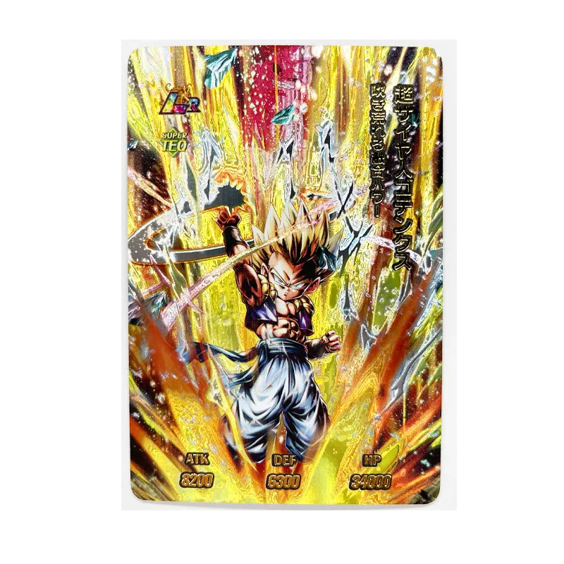 9 шт./компл. Dragon Ball Z GT грубой флэш-No.2 золочение супер сайян Жемчуг дракона героев