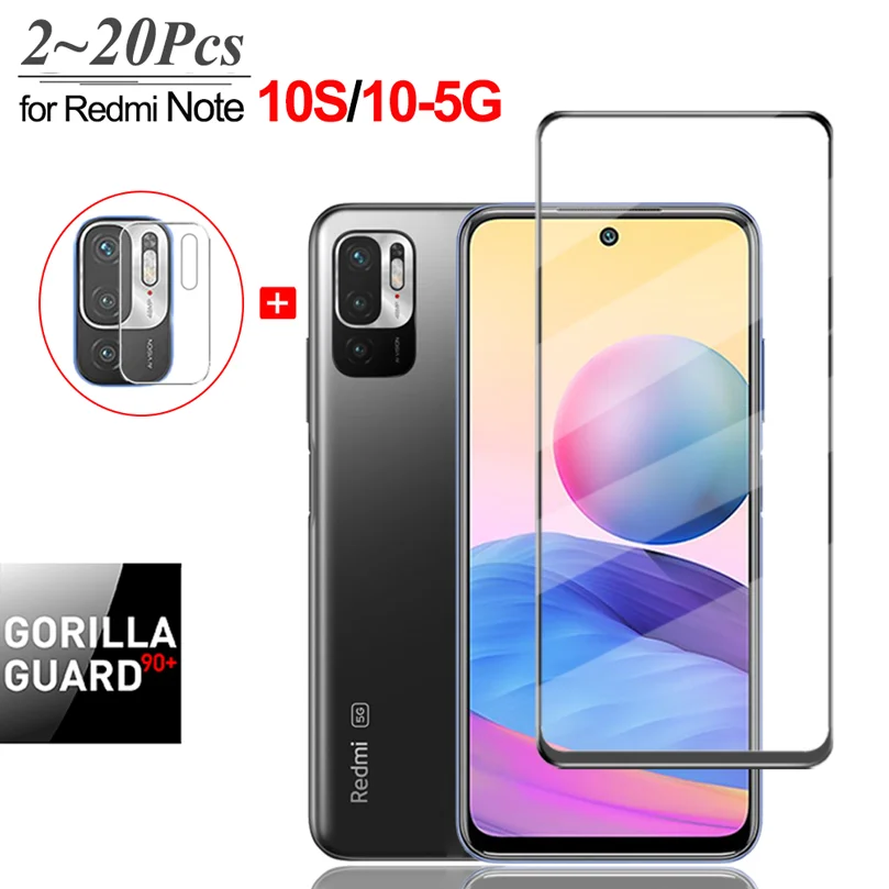 

Sensitive Touch Tempered Glass for Xiaomi Redmi Note 10S 10 5G Screen Protector Note10 Pro Protective Glass on Redmi Note 10 S