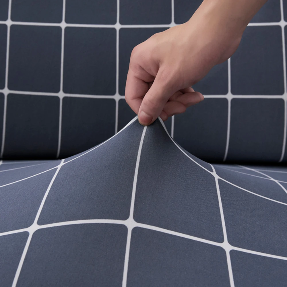 1/2/3/4 местный эластичный чехлы для диванов L-shape форме благодаря чему создается