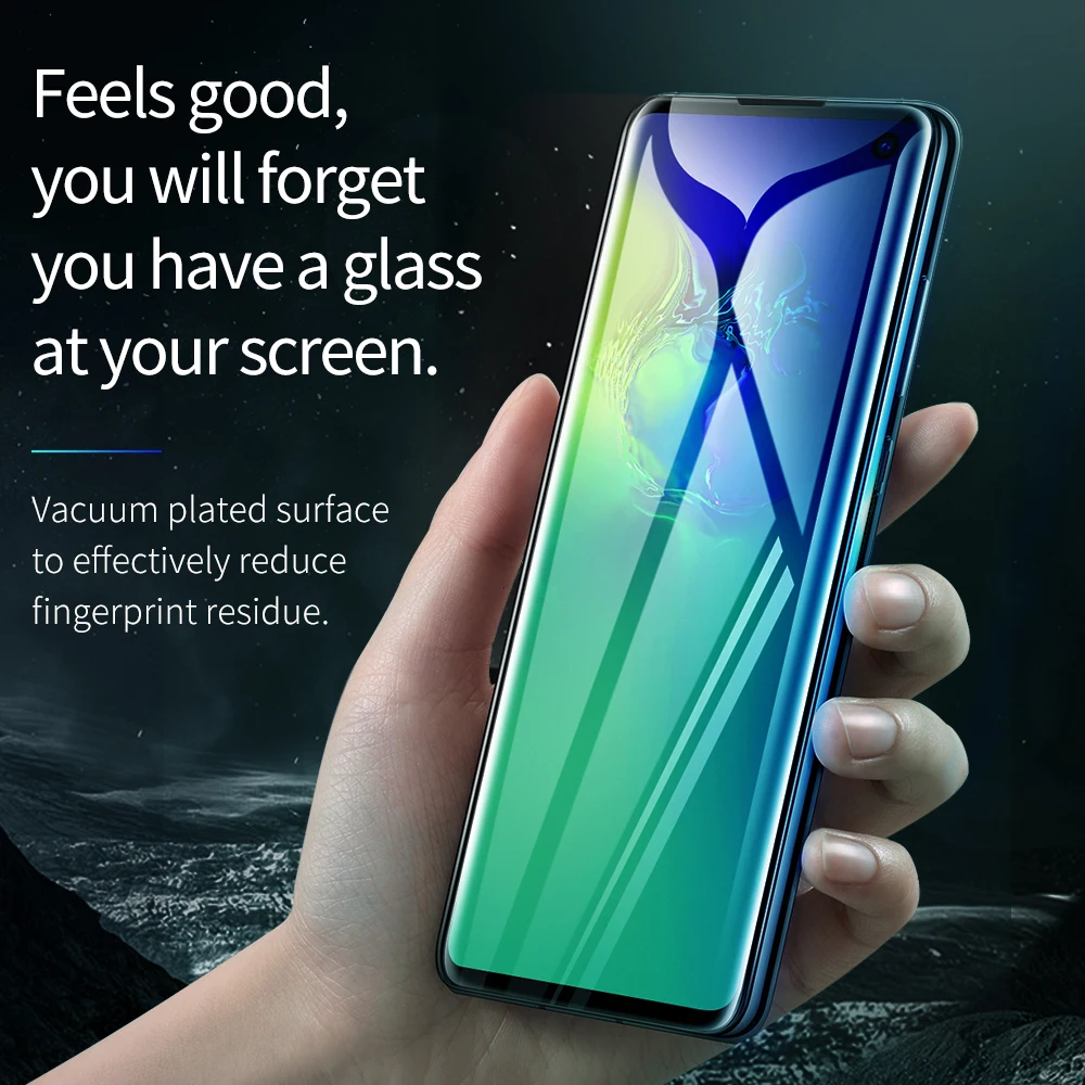 HOCO 3D полное закаленное стекло для samsung Galaxy S10 Plus S10E Защита экрана для samsung Note10 Защитная стеклянная пленка Note10