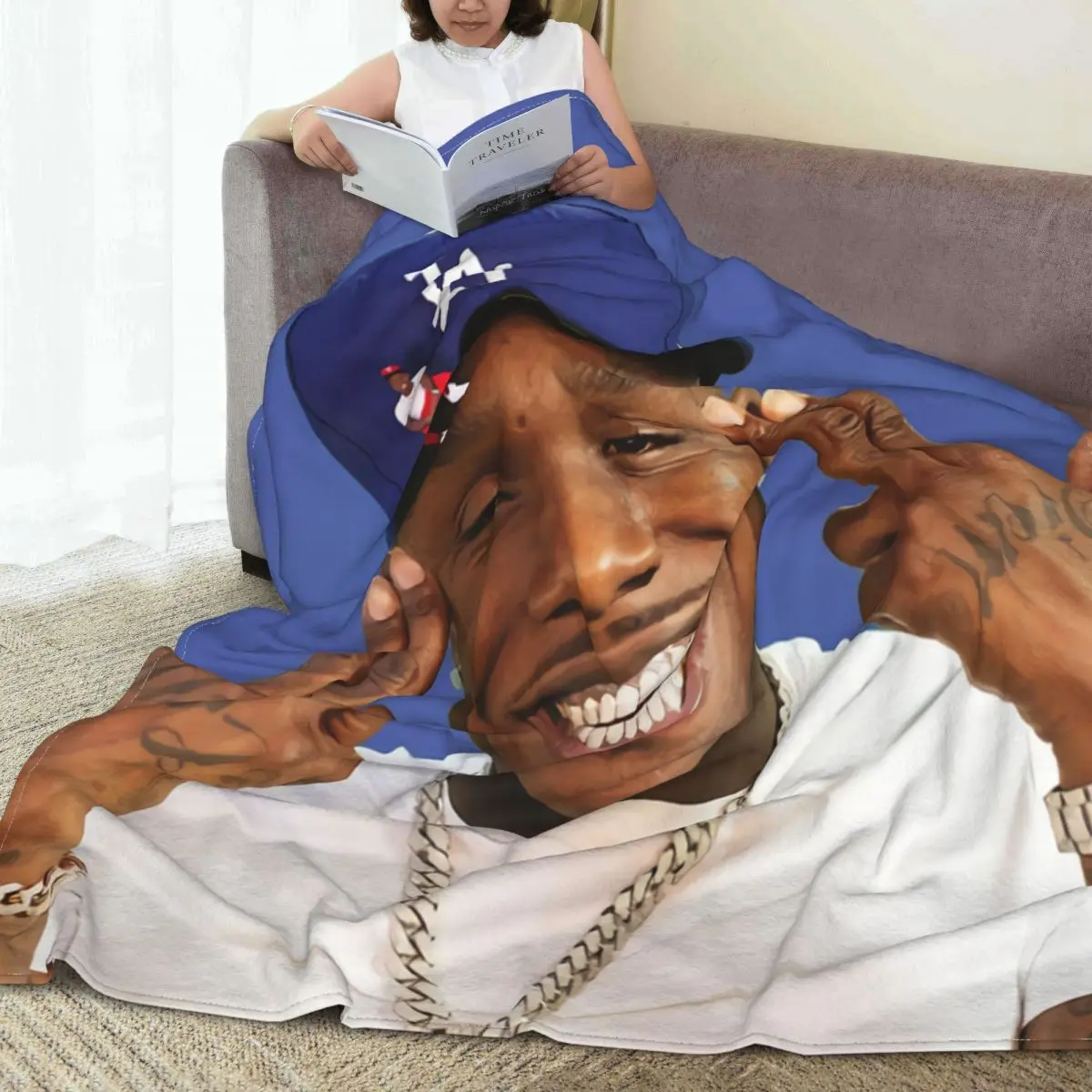 

Новинка 2021, плед Dababy Baby On Babyt, покрывало для кровати, плед, муслиновый плед, пледы и чехлы