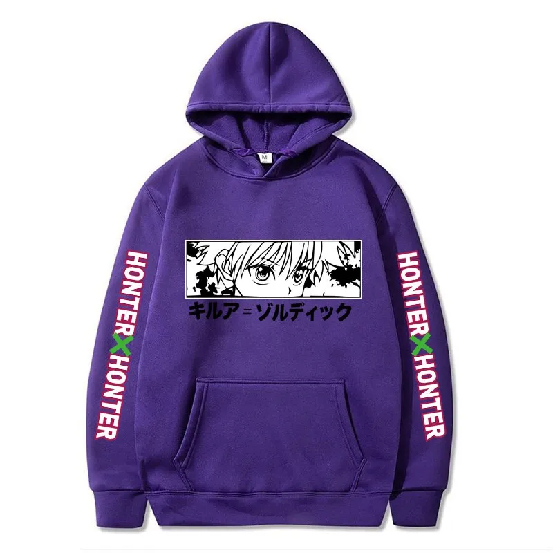 

Anime Hunter X Hunter Hoodies Fashion Men Women Sweatshirts Casual Hooded Harajuku New Sports Hoodie Print Sweatshirts Pullover