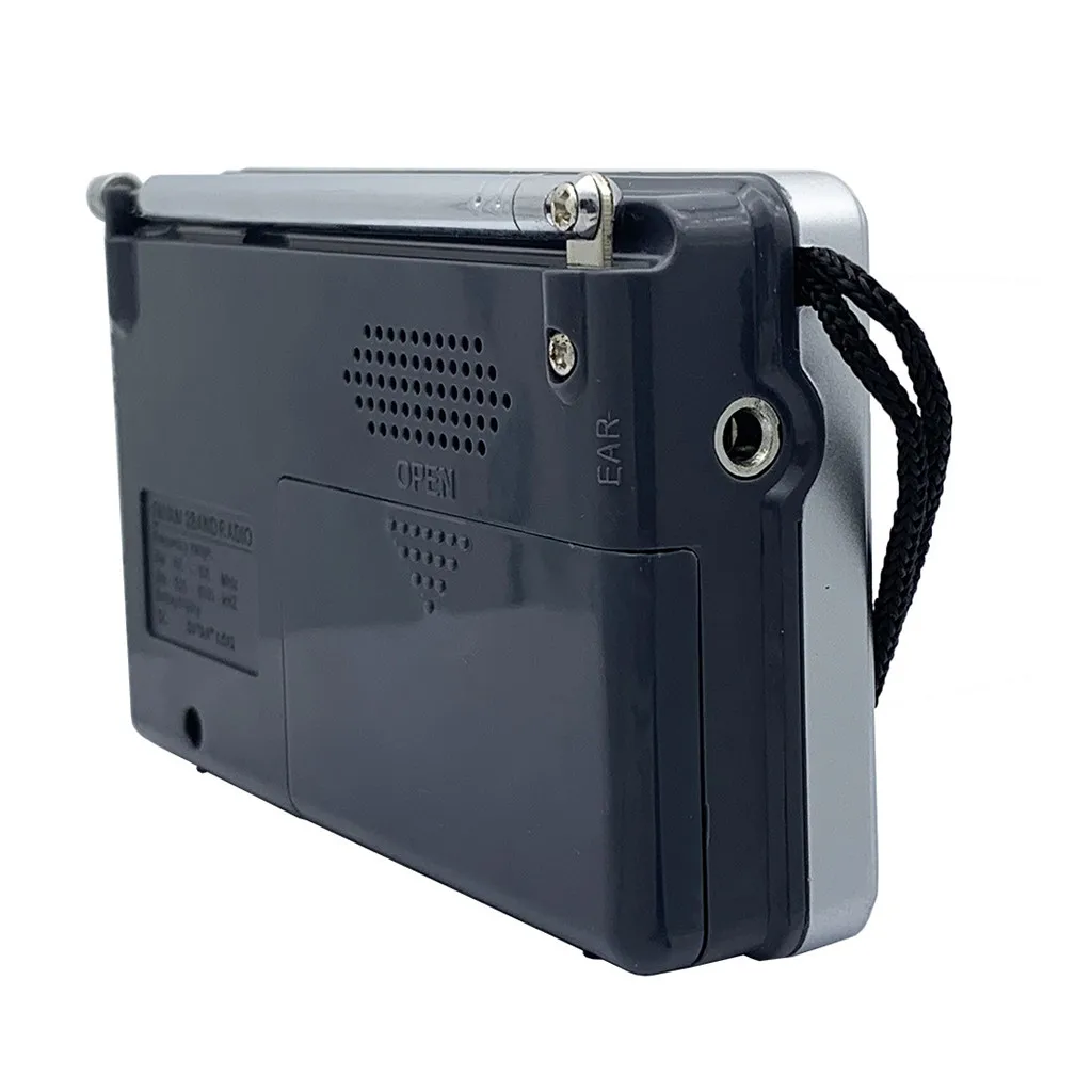 Радиоприемник FM AM SW портативный карманный радиоприемник с USB MP3 цифровой рекордер
