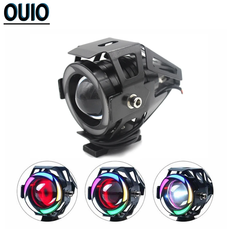 125W мотоцикл Ангельские глазки 5 дюймов U7 светодиодный головной светильник DRL